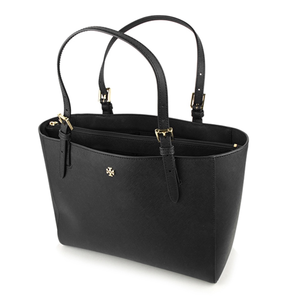 Tory Burch Emerson Large Tote Black